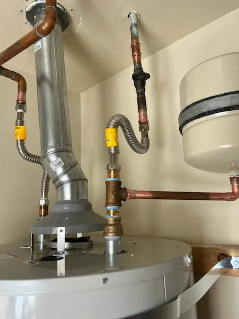 Water heater installation and plumbing repair in Martins Additions