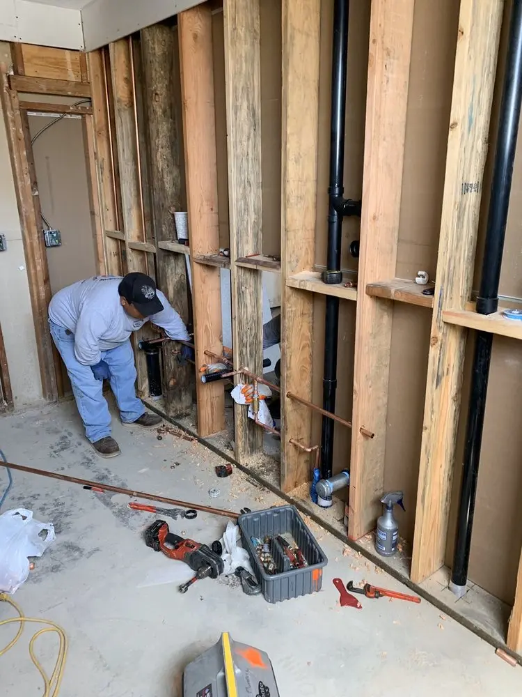 Commercial rough-in plumbing for Gas Line Repair in Martins Additions